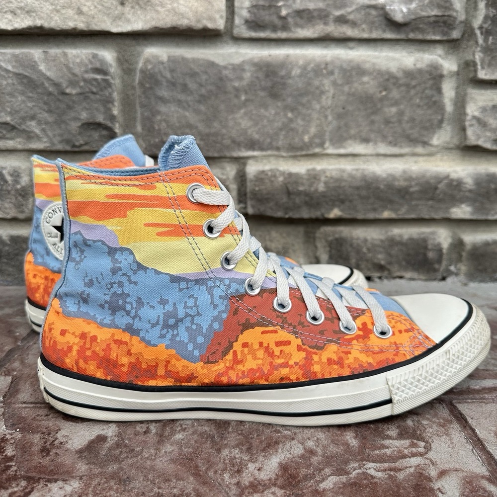 Converse All‎ Star CT High Men's Size 9 US The Great Outdoors Grand Canyon Aztec
